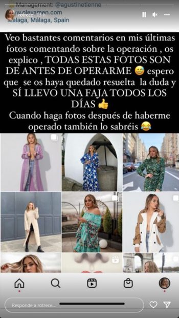 Storie de Roc&iacute;o Flores / Instagram