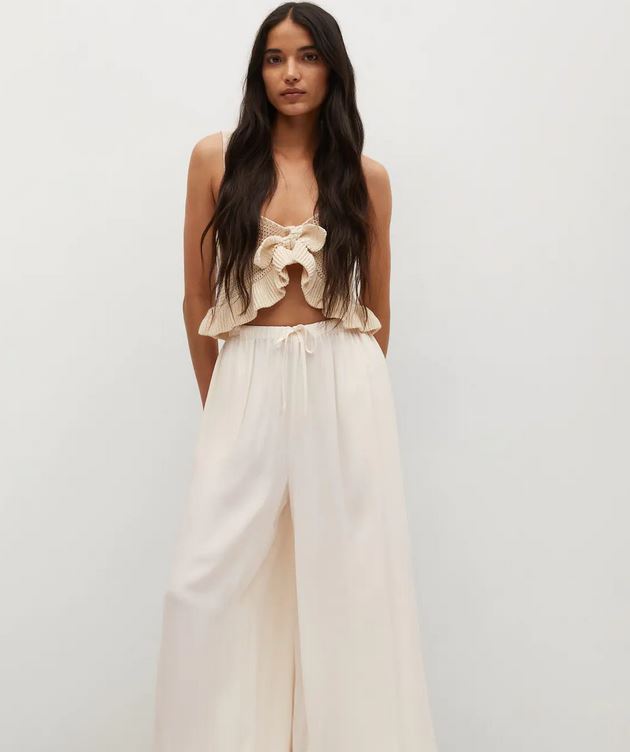 El pantal&oacute;n culotte de Mango Outlet por menos de 14 euros para estar c&oacute;moda