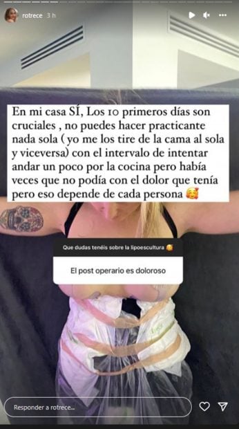 Storie de Roc&iacute;o Flores / Instagram