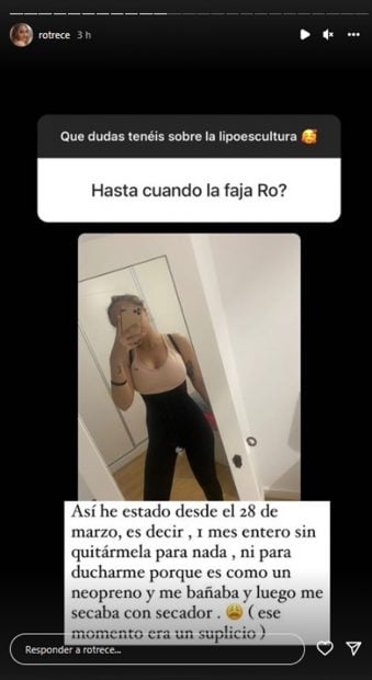 Storie de Roc&iacute;o Flores / Instagram