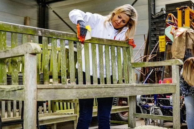 M&aacute;xima de Holanda en Brielle