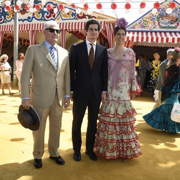 Duque de Alba, Fernando y Sof&iacute;a Palazuelo en la Feria de Abril / Gtres