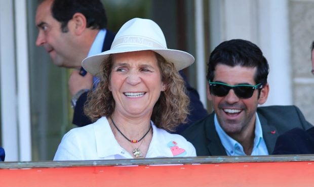 La Infanta Elena y Miguel &Aacute;ngel Mu&ntilde;oz en Madrid / Gtres