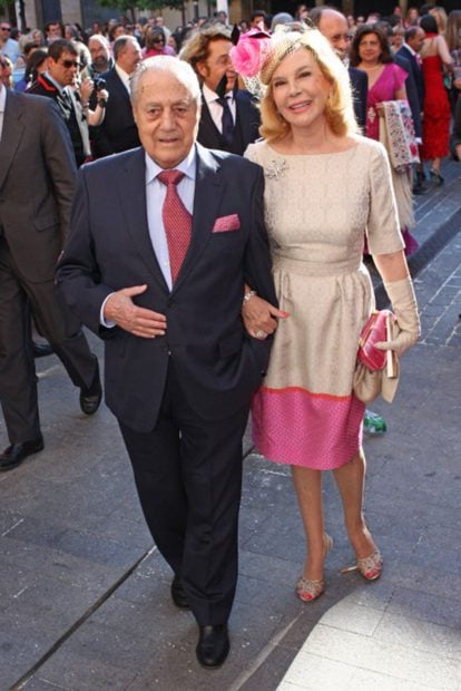 Miguel B&aacute;ez y Espuny 'El Litri' junto a su mujer, Concha Spinola / Gtres
