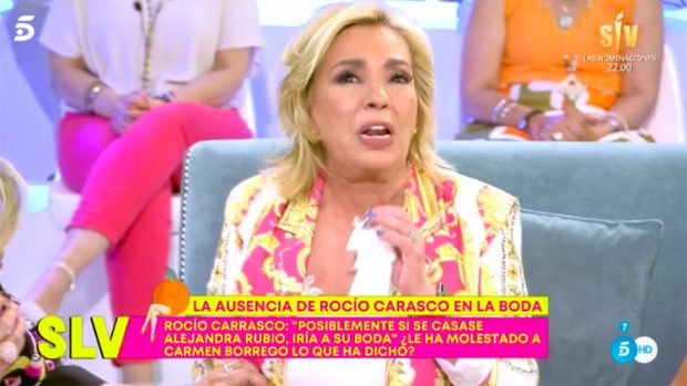 Carmen Borrego en 'S&aacute;lvame' / Telecinco