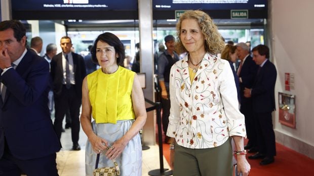 La infanta Elena en el estreno de 'El Comensal' / Gtres