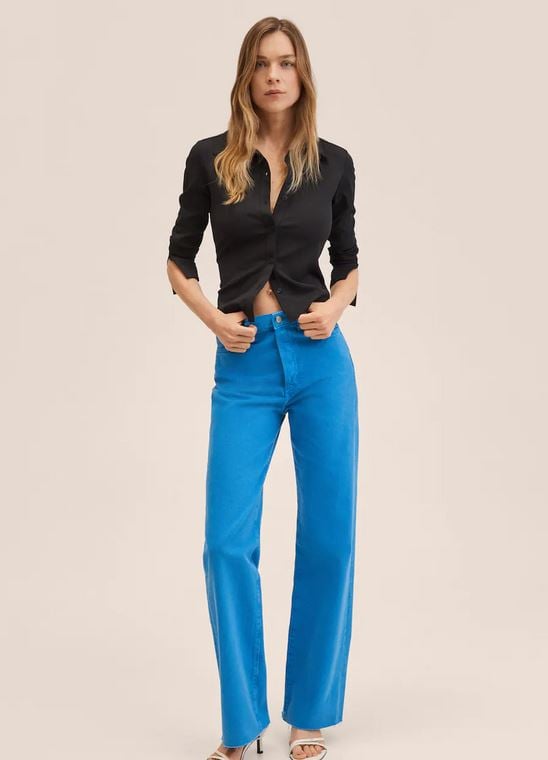 Los jeans de tiro alto de Mango que vas a necesitar en todos los colores