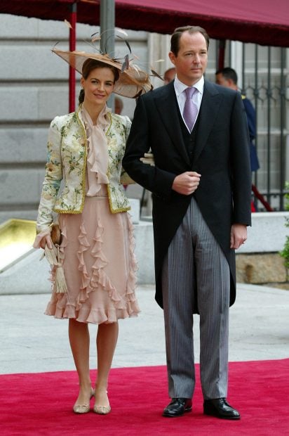 El pr&iacute;ncipe Konstantin y Mar&iacute;a Garc&iacute;a de la Rasilla / Gtres