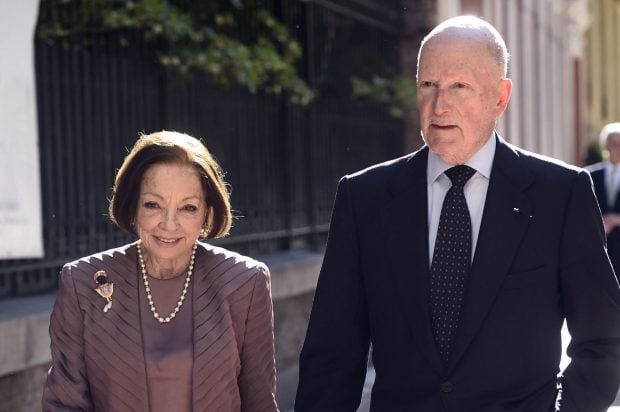 Rey Sime&oacute;n y Margarita G&oacute;mez-Acebo / Gtres