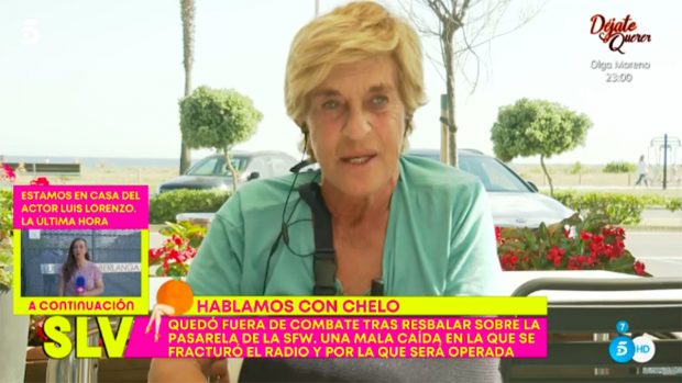 Chelo Garc&iacute;a-Cort&eacute;s reaparece en televisi&oacute;n / Telecinco