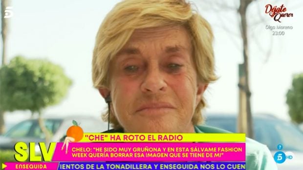 Chelo se emociona al hablar de su ca&iacute;da / Telecinco