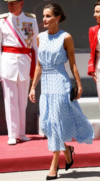 Letizia en el D&iacute;a de las Fuerzas Armadas / Gtres