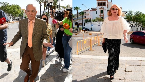 Gloria Mohedano y Jos&eacute; Antonio en el homenaje a Roc&iacute;o Jurado / Gtres