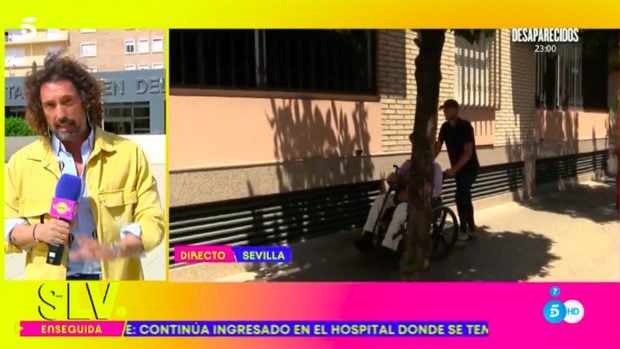 'S&aacute;lvame' dando el &uacute;ltimo parte de salud de Bernardo Pantoja / 'S&aacute;lvame' 