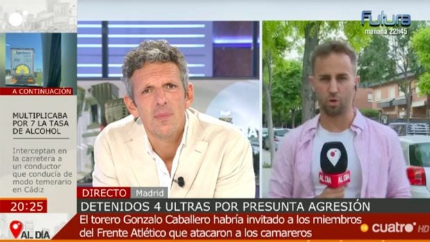 'Cuatro al d&iacute;a' habla con Gonz&aacute;lo Cabellero / 'Cuatro al d&iacute;a'
