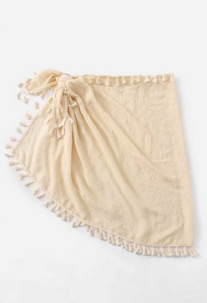 Pareo corto beige de Zara / Zara