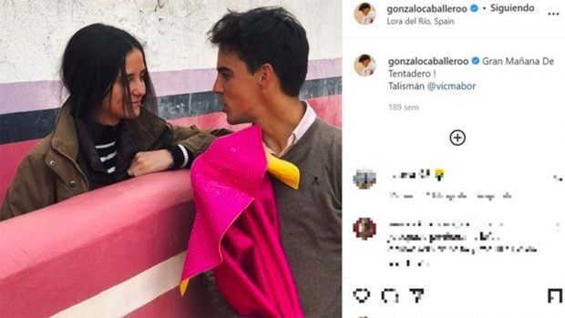 Victoria Federica junto a Gonzalo Caballero / Instagram @gonzalocaballeroo