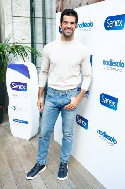 Miguel &Aacute;ngel Mu&ntilde;oz, muy sonriente en un evento de Sanex / Gtres