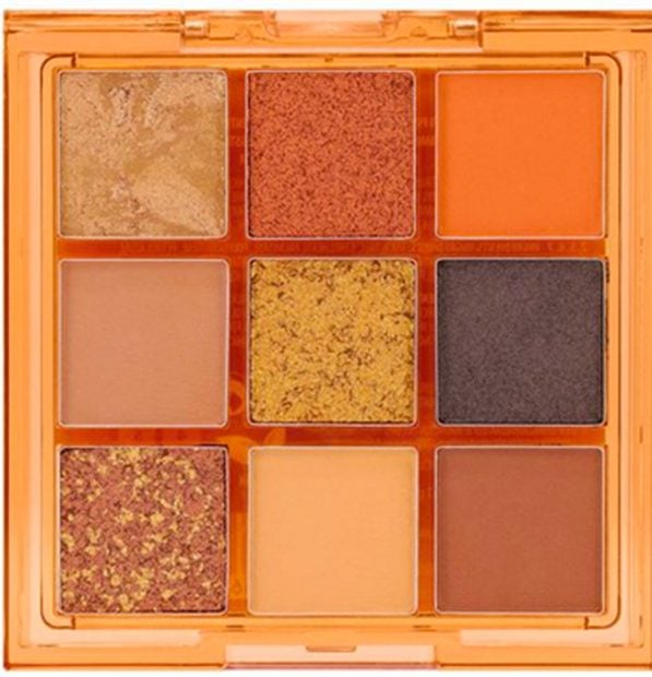 Tonos de la paleta de sombras de ojo de W7 / Primor