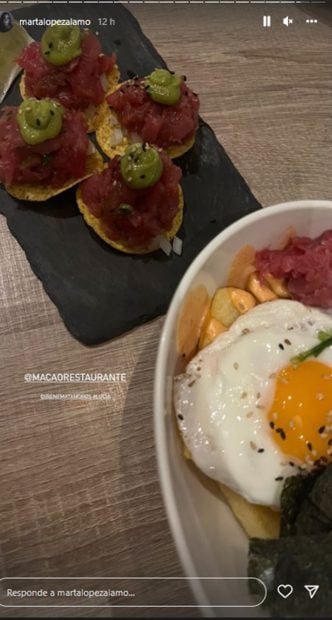 Storie de Marta L&oacute;pez &Aacute;lamo / Instagram