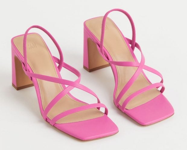 Sandalias de tacón de H&M