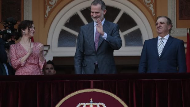 El Rey Felipe VI en los toros / Gtres