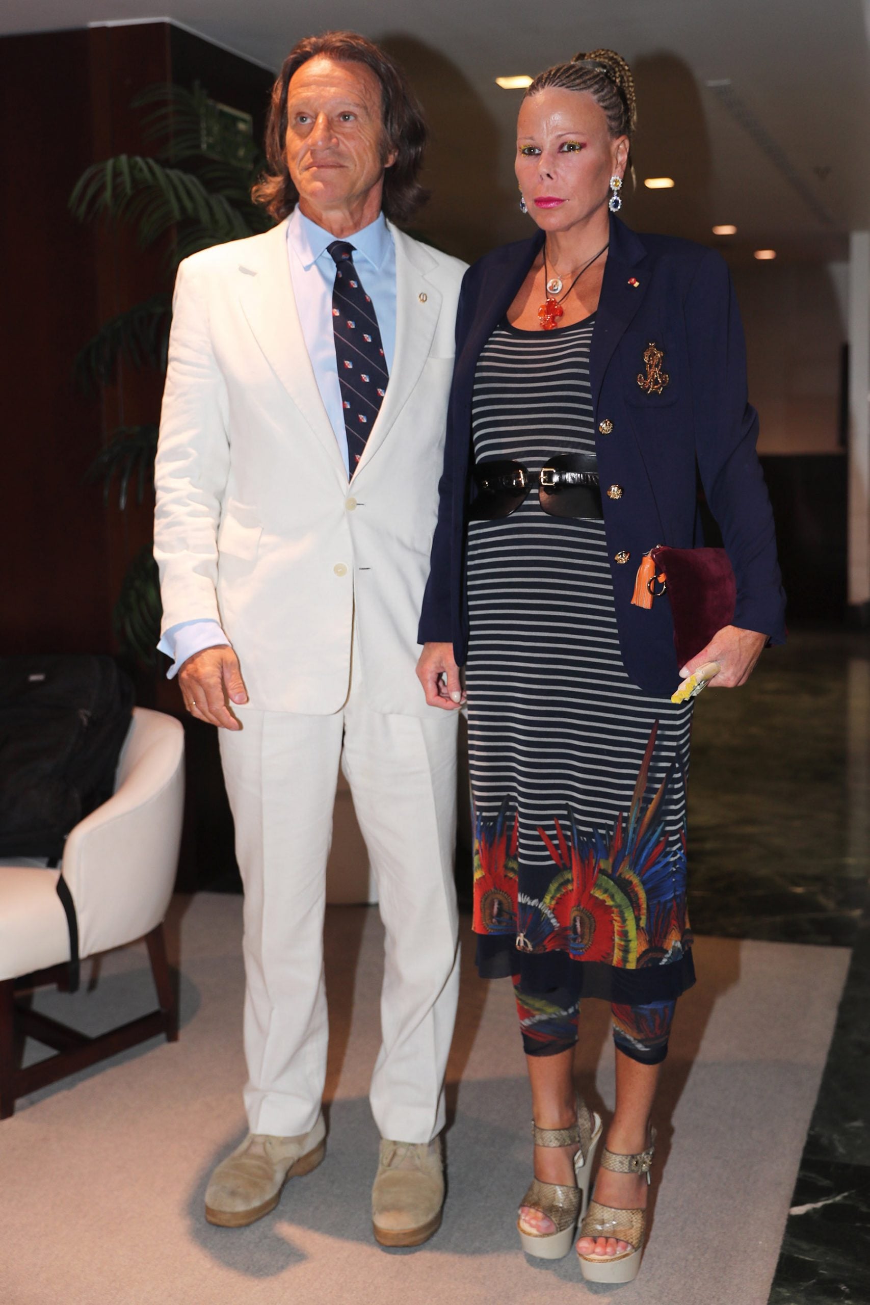 Kalina de Bulgaria y su marido posando. (Foto: Gtres)