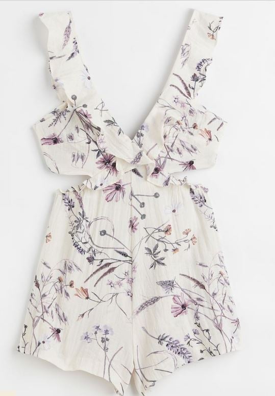 El mono corto de H&M para ir con Converse