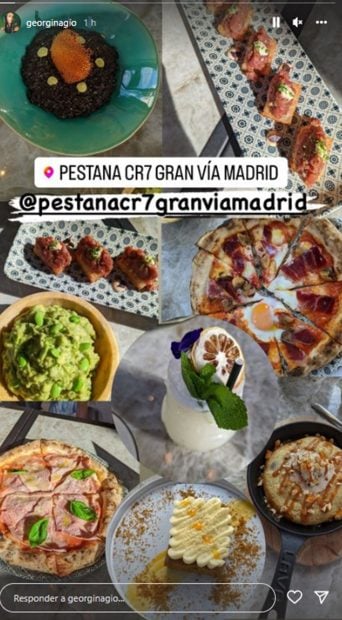 Storie de Georgina Rodr&iacute;guez / Instagram