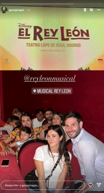 Storie de Georgina Rodr&iacute;guez / Instagram