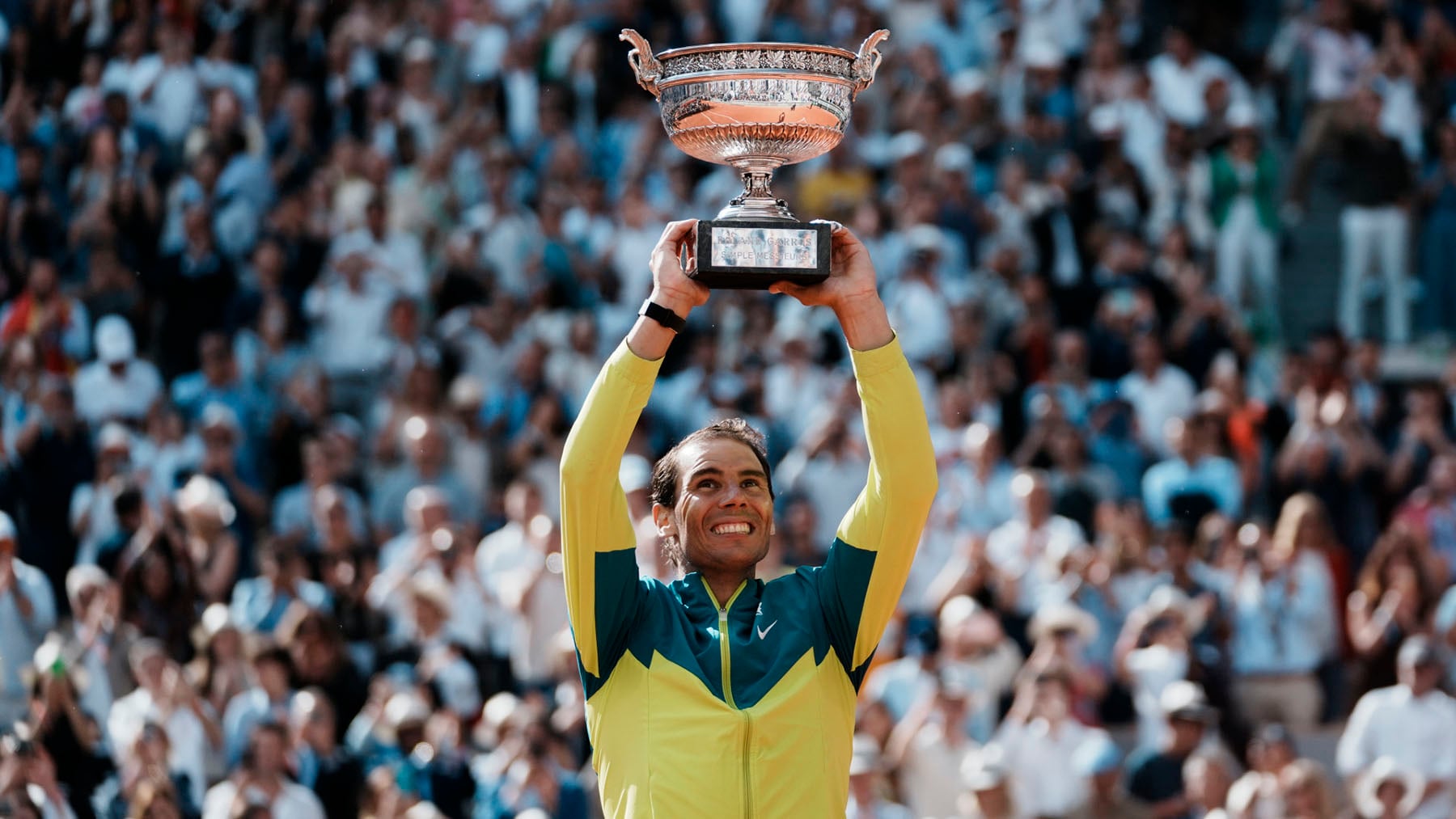 Rafa Nadal en el Roland Garros / Gtres