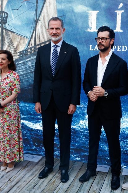 El Rey Felipe VI posando en un photocall / Gtres