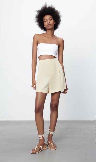 Las bermudas de Zara para el outfit perfecto para ir a la oficina
