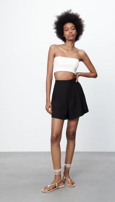 Las bermudas de Zara para el outfit perfecto para ir a la oficina