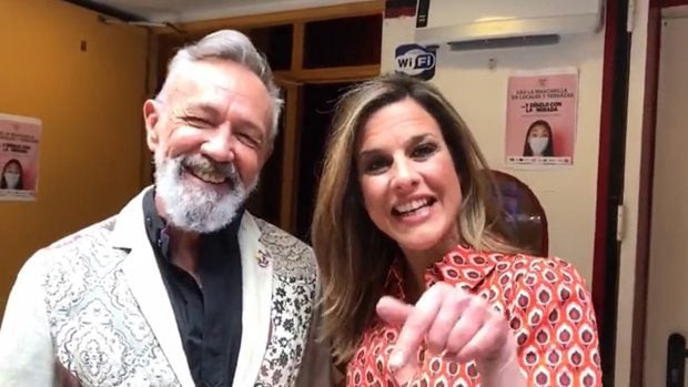 Rafa S&aacute;nchez y Mar&iacute;a Gracia / Telemadrid