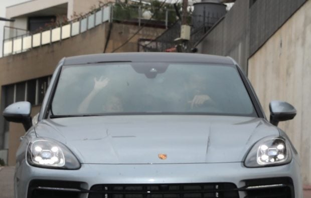 Piqu&eacute; con su hijo en el coche / Gtres