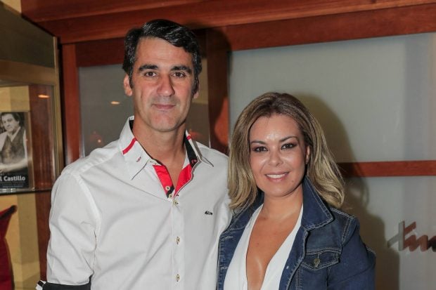 Mar&iacute;a Jos&eacute; Campanario y Jesul&iacute;n de Ubrique posando, Jesul&iacute;n de Ubrique