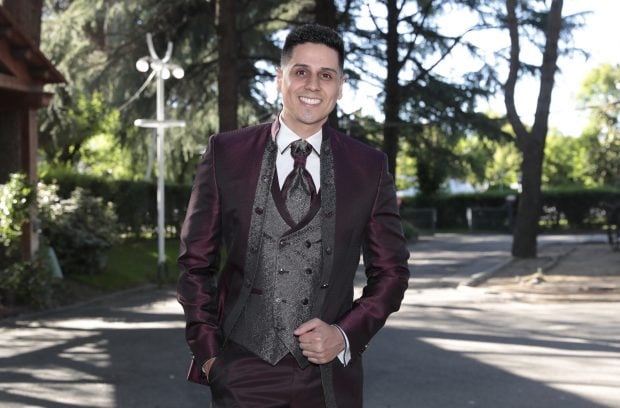 Christofer Guzm&aacute;n en su boda / Gtres