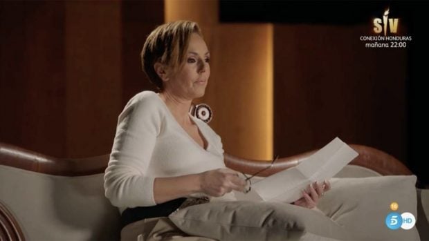 Roc&iacute;o Carrasco en 'En el nombre de Roc&iacute;o' / Telecinco