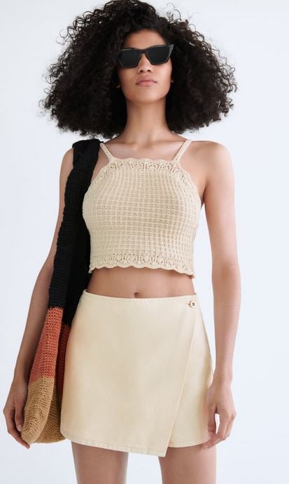 La falda pantal&oacute;n de Zara de tiro alto que no deber&iacute;as dejar pasar