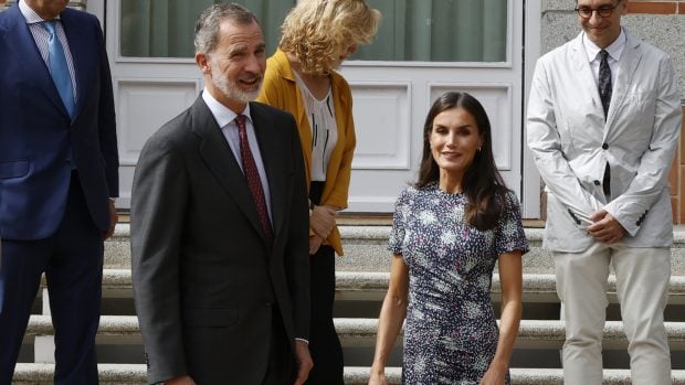 El Rey Felipe VI y la Reina Letizia durante su &uacute;ltimo acto conjunto / Gtres