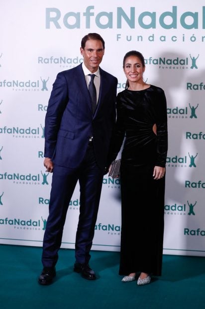 Rafa Nadal y Xisca Perell&oacute; posando 