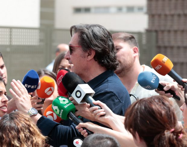Luis Lorenzo saliendo del juzgado / Gtres
