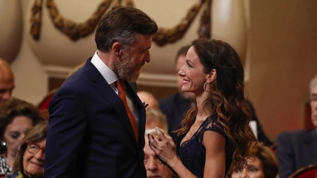 Telma Ortiz y Robert Gavin cari&ntilde;osos / Gtres