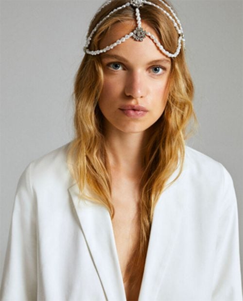 Diadema de perlas de Parfois de la colecci&oacute;n nupcial / Parfois