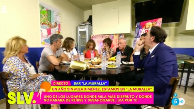 Los colaboradores homenajean a Mila Xim&eacute;nez un a&ntilde;o despu&eacute;s de su partida / Telecinco