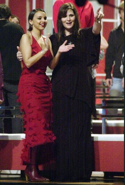 Rosa L&oacute;pez y Chenoa en 'Operaci&oacute;n Triunfo' / Gtres