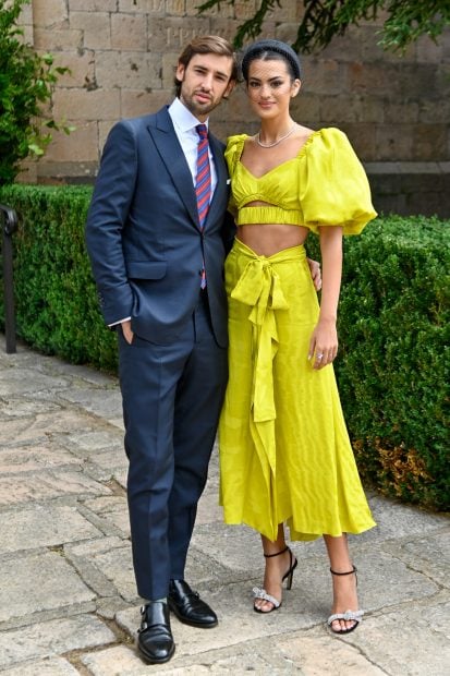 Marta Lozano y Lorenzo Remohi en la boda de Luc&iacute;a Pombo / Gtres