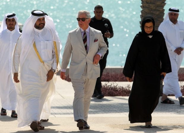 El pr&iacute;ncipe Carlos en Qatar / Gtres