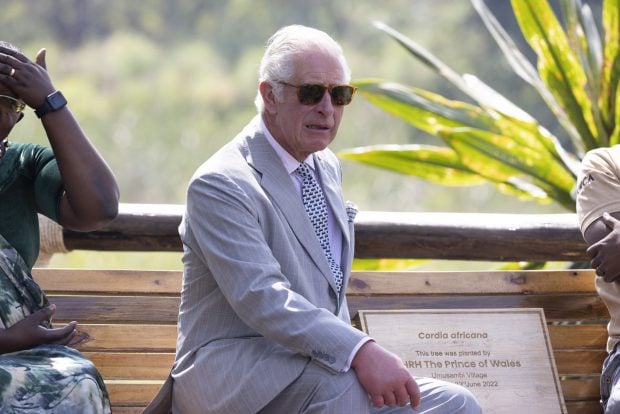 El pr&iacute;ncipe Carlos paseando con gafas de sol oscuras / Gtres